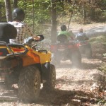 ATV tour into New River outback
