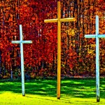 Crosses near Affinity, WV