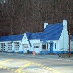 Pure Oil Station at Bramwell