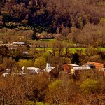 Buffalo, West Virginia (WV) in spring