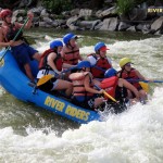 Paddlers on the lower Potomac River