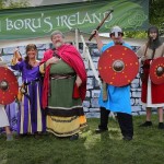 Reenactors on parade