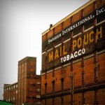 Mail Pouch ad in South Wheeling