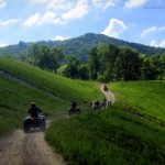 Panorama at Burning Rock