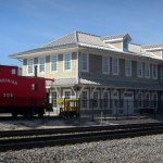 Restored Virginian depot at Princeton