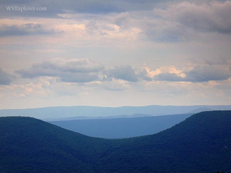 Dolls Gap in New Creek Mountain
