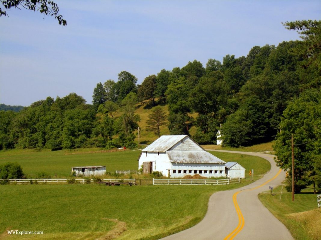 Farmstead near Duncan, WV, Jackson County, Mid-Ohio Valley Region