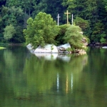 Crosses at Gauley Bridge