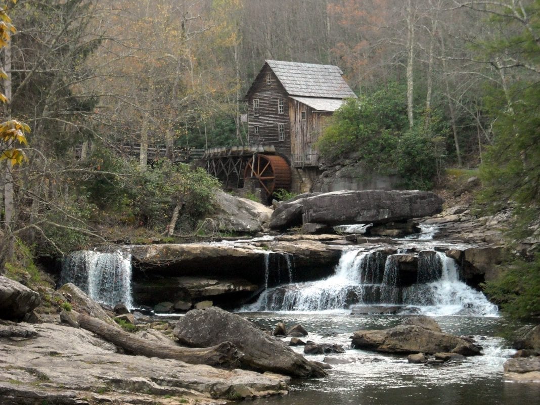 Gristmill at Babcock State Park, Clifftop, WV, Fayette County, New River Gorge Region