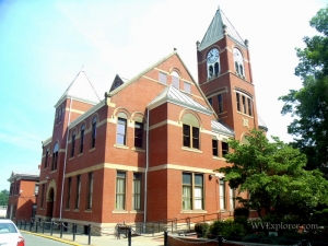 Monongalia County Court House, Morgantown, WV, Monongahela Valley Region