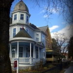 Victorian homes in Sistersville