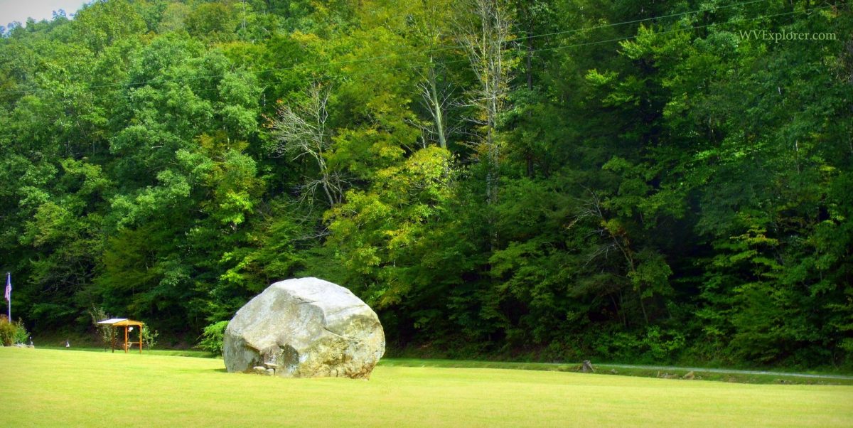 Standing stone in Doddridge County