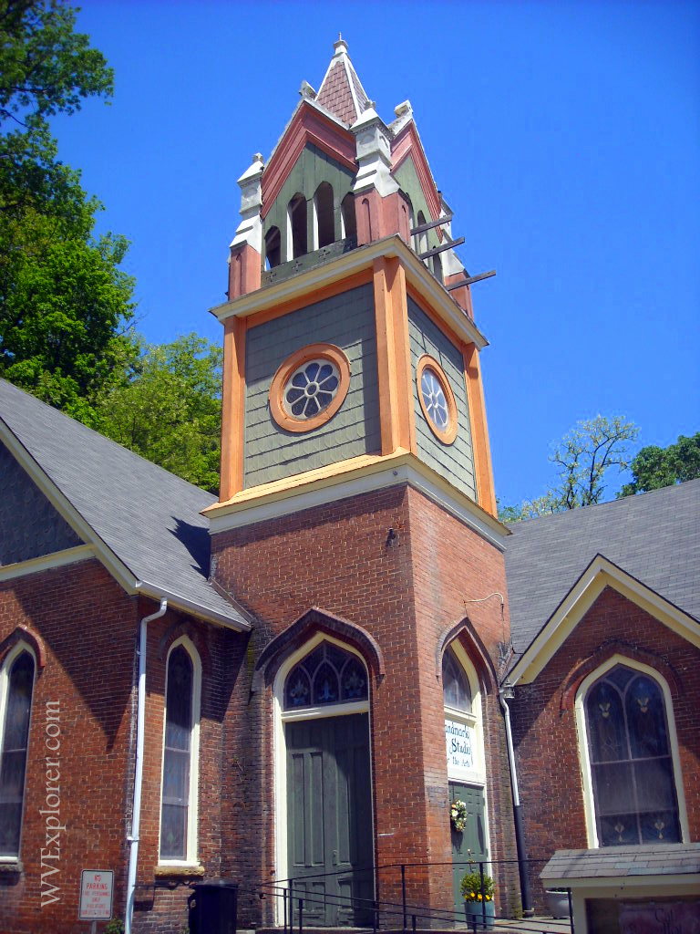 Gallery in former church at Sutton