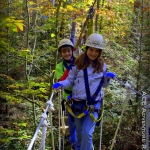 Young adventurers on Sky Bridge