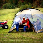 Picnic at Burning Rock Campground