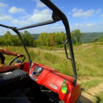Ridgetop trail at Burning Rock