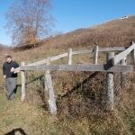 Cave entrance fenced for safety