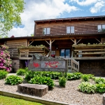 Welcoming lodge at River Expeditions