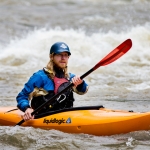 Paddler on the New River