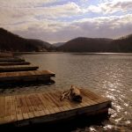 Winter afternoon at Cheat Lake
