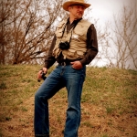 Editor surveys Shawnee Park Mound