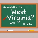 Correct abbreviation for West Virginia