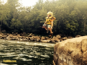Taking the plunge on New River