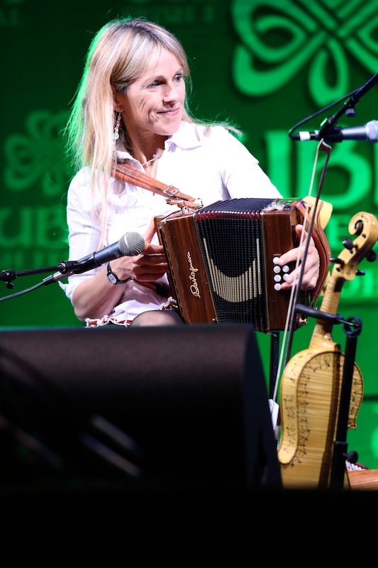 Shannon on accordian
