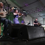 Members of Solas perform, Dublin Irish Festival
