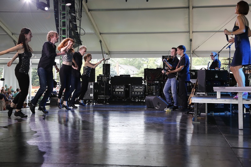 The Stepcrew in motion