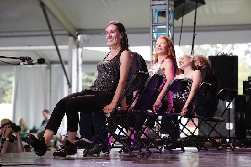 The Stepcrew takes a seat