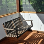 Porch swing at Five Springs