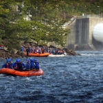 AOTG rafters launch on Gauley River