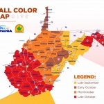 West Virginia Fall Foliage Map 2017