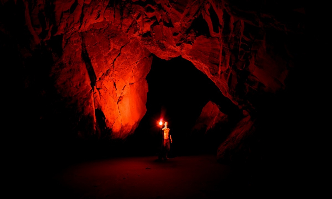 Is it possible that this unnamed adventurer could have survived an adventure in the caverns beneath the Greenbrier Valley?