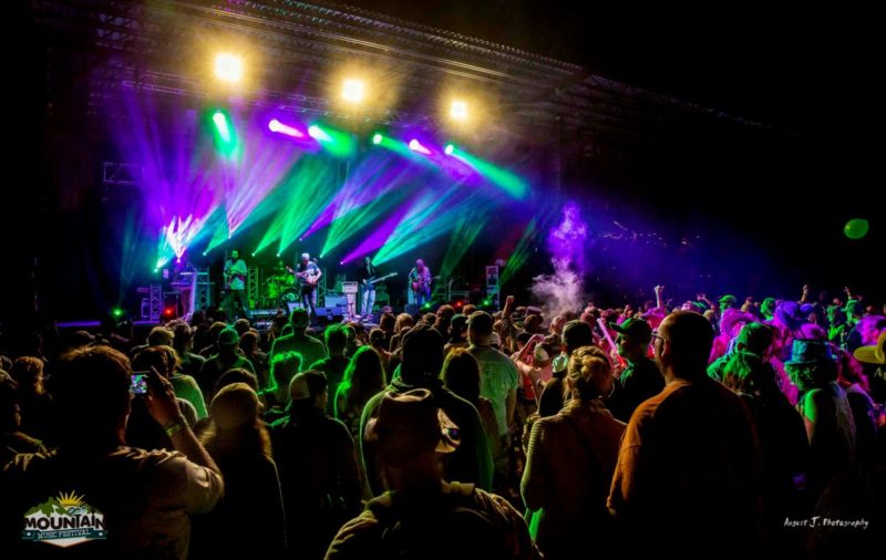 BIG Something performs at Mountain Music Festival