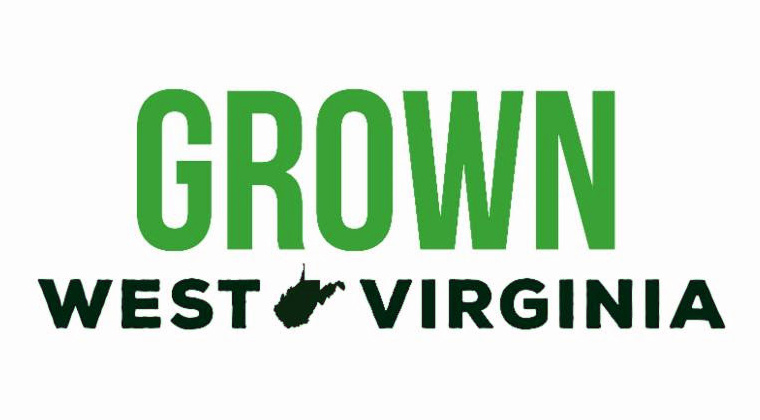 One of three logos the public can help choose to promote the new W.Va. Grown program.