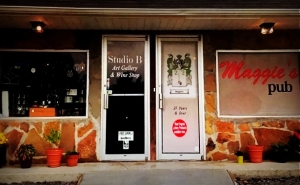 Entrance to Maggie's conceals a surprising interior