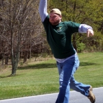 Travis Craig at Road-Bowling Championship