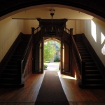 Inside tower at Old Main at Bethany