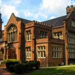 North wing of Old Main at Bethany College