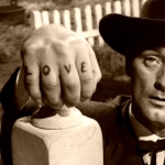 Love-Hate tattoos feature in The Night of the Hunter
