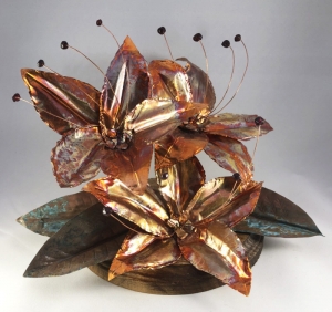 Flame Azalea by Anna Idle; 9th Grade; Midland Trail High School; 2018 BEST IN SHOW overall. Courtesy National Park Service.
