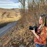 Anne Johnson on Powell Mountain