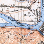 USGS Topographic Map Parkersburg, West Virginia