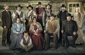 McCoy family performers pose for a promotional portrait for "Deadly Divide: The Hatfield & McCoy Story." Photo courtesy Crissy Musick Photography.