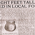 Men Eight Feet Tall Once Roamed in Local Forests