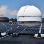 Solar array at Shepherd University