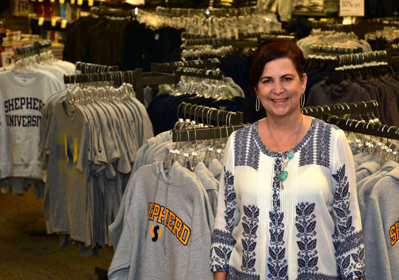 Tina Miller, manager of Shepherd University Bookstore