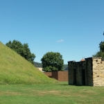 Old Museum outbuilding at Grave Creek Mound